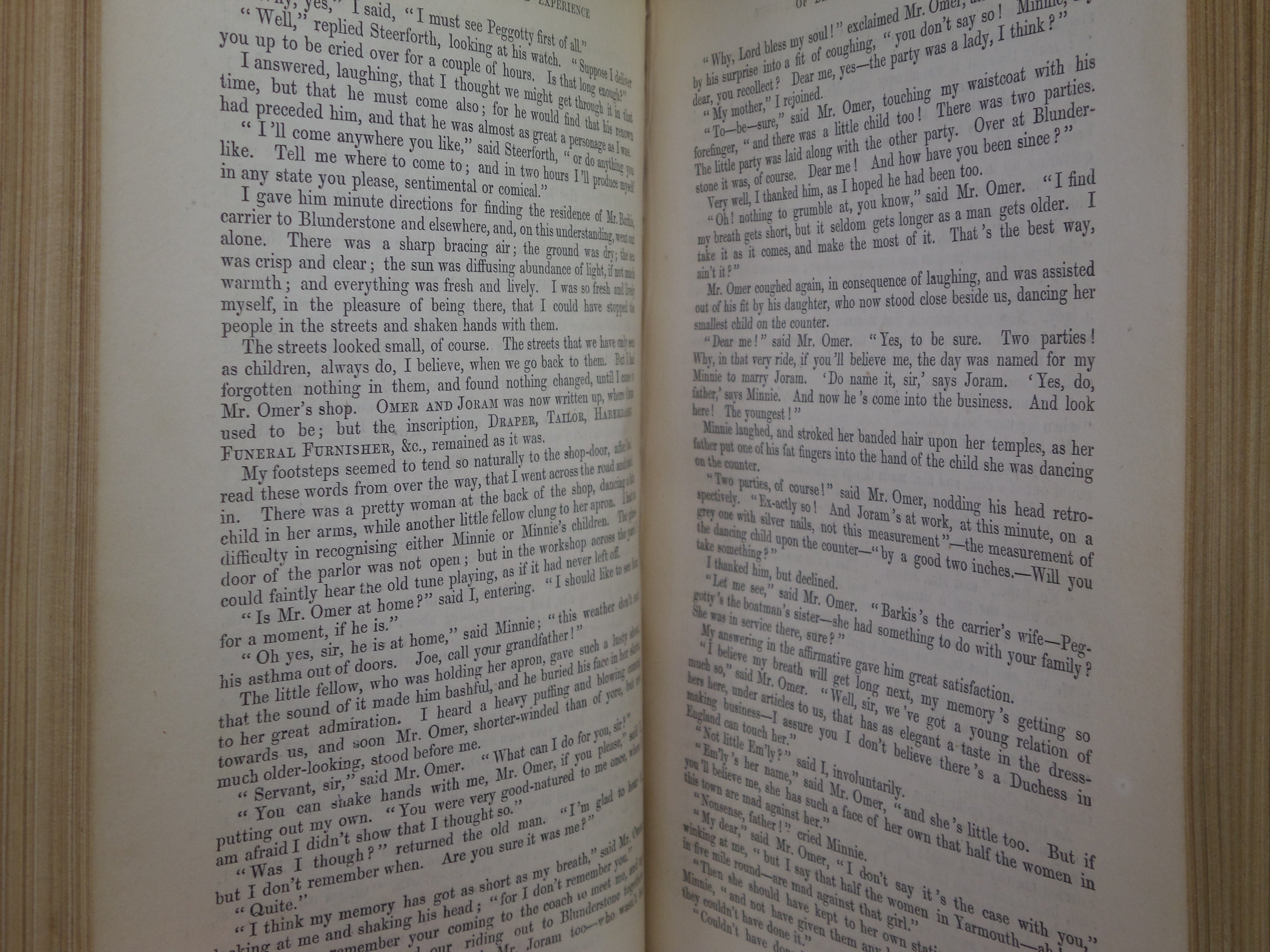 THE PERSONAL HISTORY OF DAVID COPPERFIELD BY CHARLES DICKENS 1850 FIRST EDITION