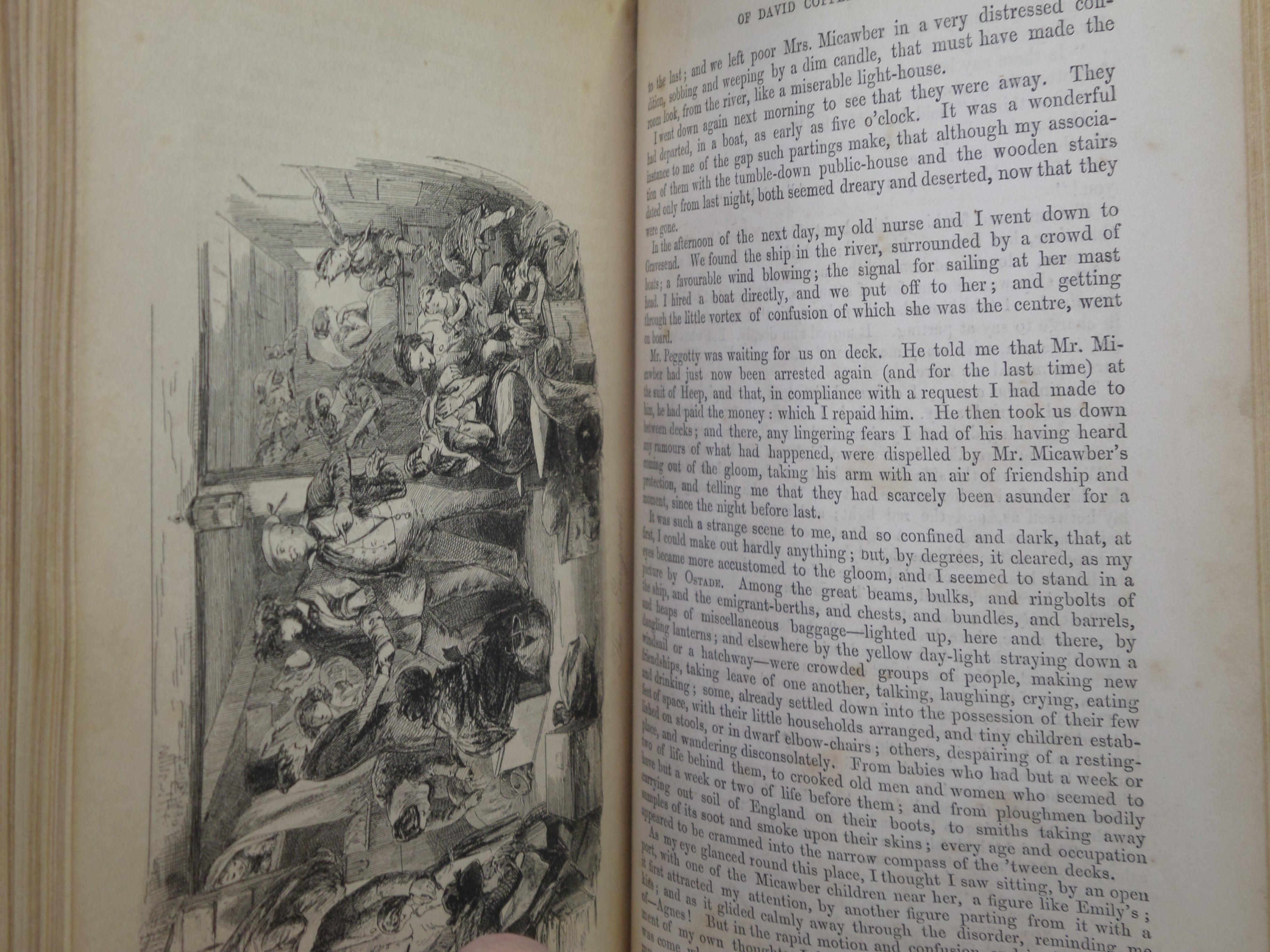 THE PERSONAL HISTORY OF DAVID COPPERFIELD BY CHARLES DICKENS 1850 FIRST EDITION