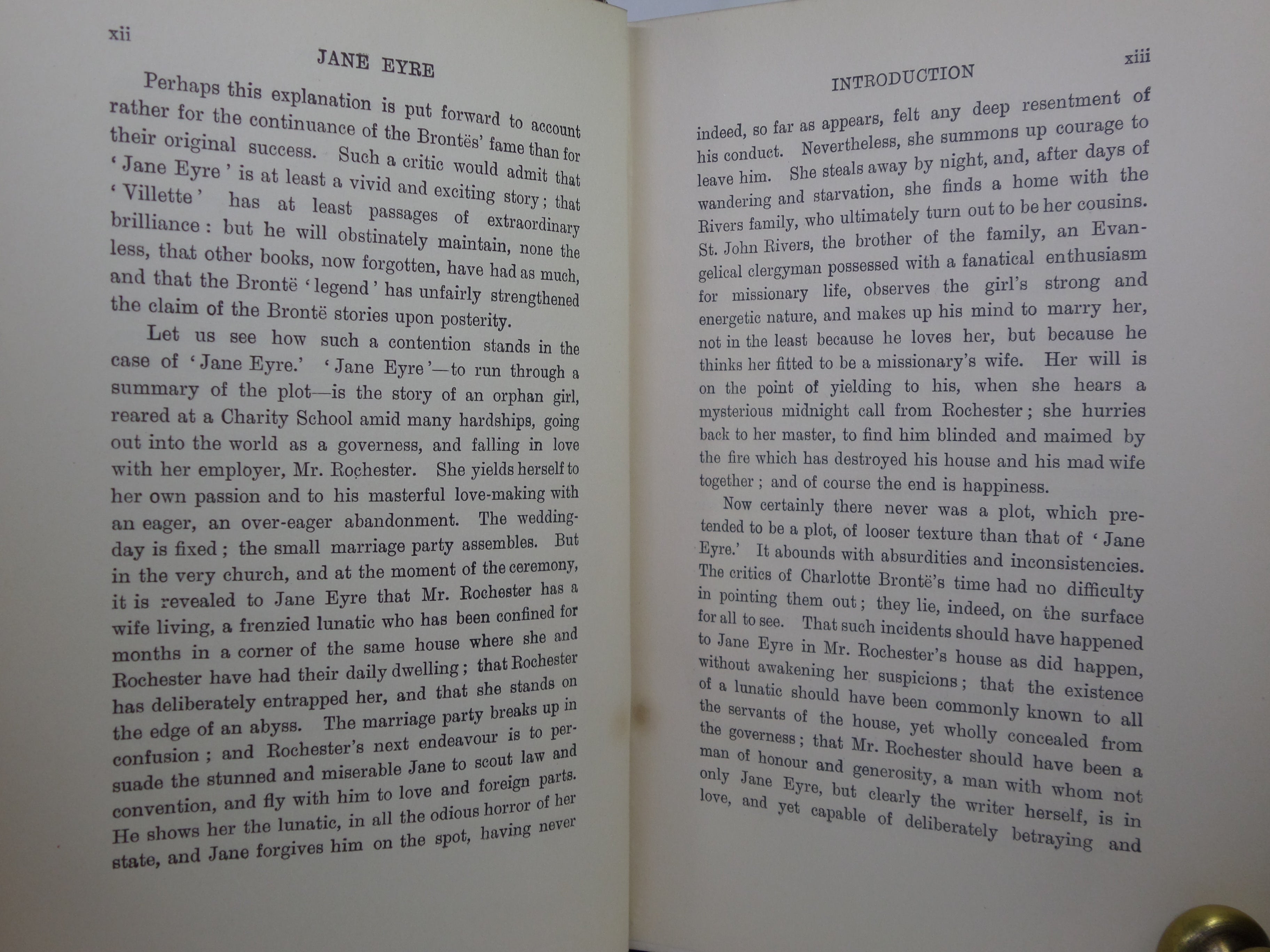 JANE EYRE BY CHARLOTTE BRONTE 1906