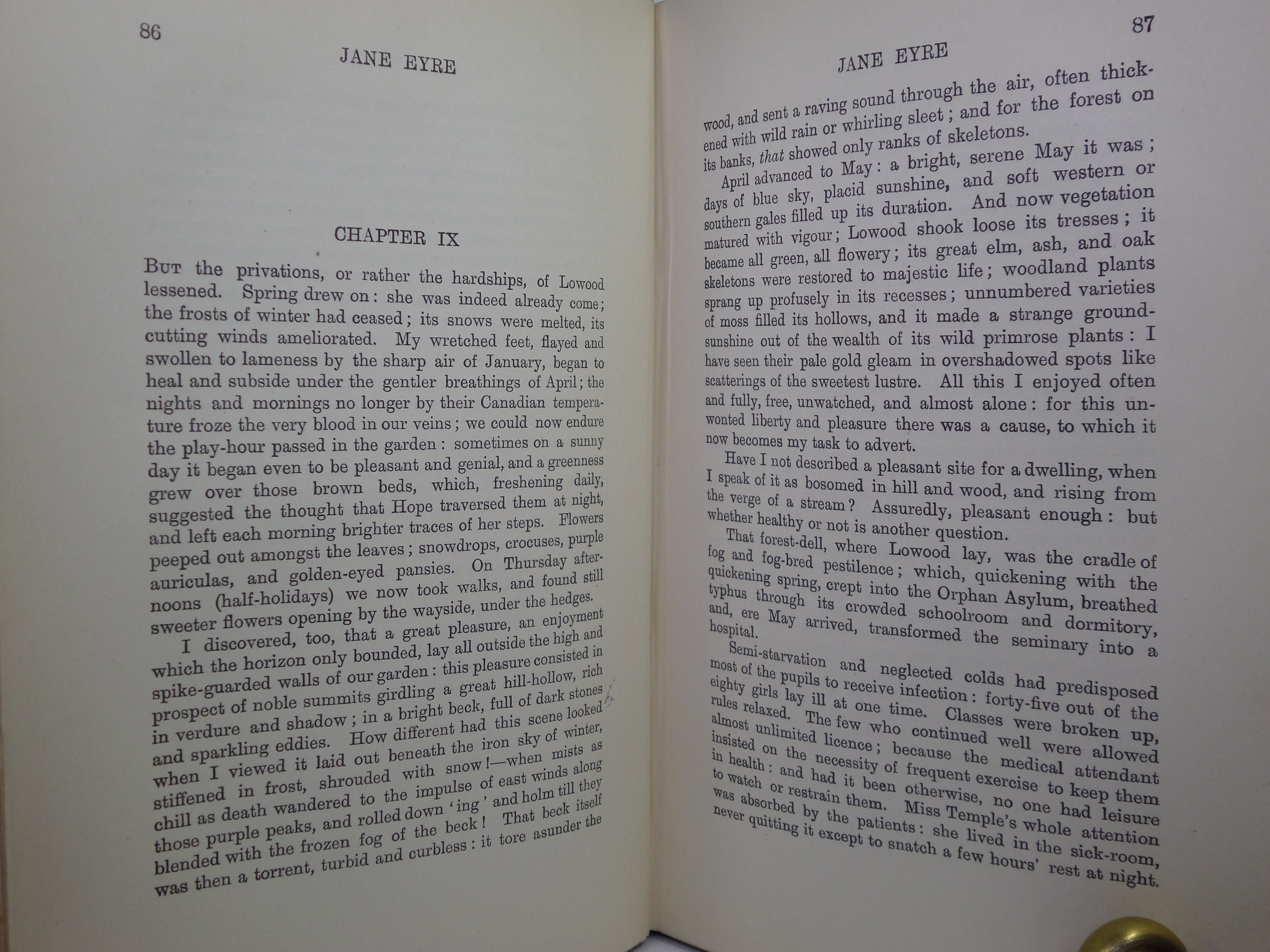 JANE EYRE BY CHARLOTTE BRONTE 1906