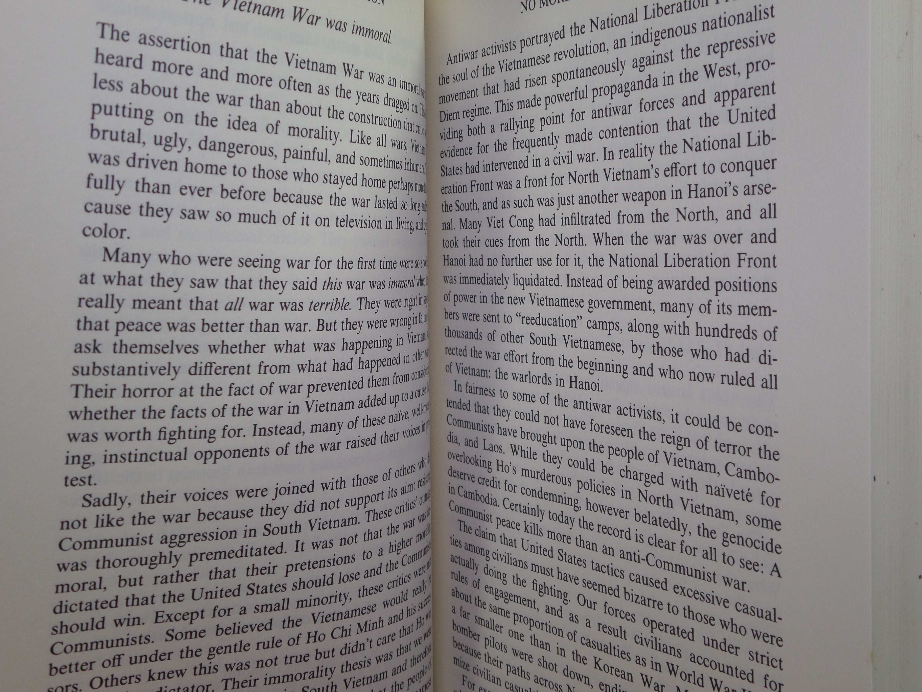 NO MORE VIETNAMS BY RICHARD NIXON 1985 SIGNED FIRST EDITION