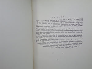 THE TECHNIQUE OF PORTRAIT PAINTING BY HARRINGTON MANN 1933 FIRST EDITION