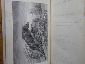 ANECDOTES AND STORIES OF QUADRUPEDS AND OTHER BEASTS BY ADAM WHITE C.1870 LEATHER BINDING