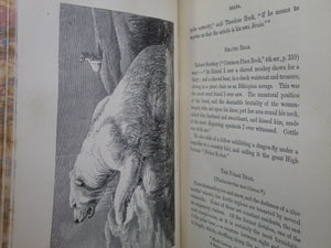 ANECDOTES AND STORIES OF QUADRUPEDS AND OTHER BEASTS BY ADAM WHITE C.1870 LEATHER BINDING