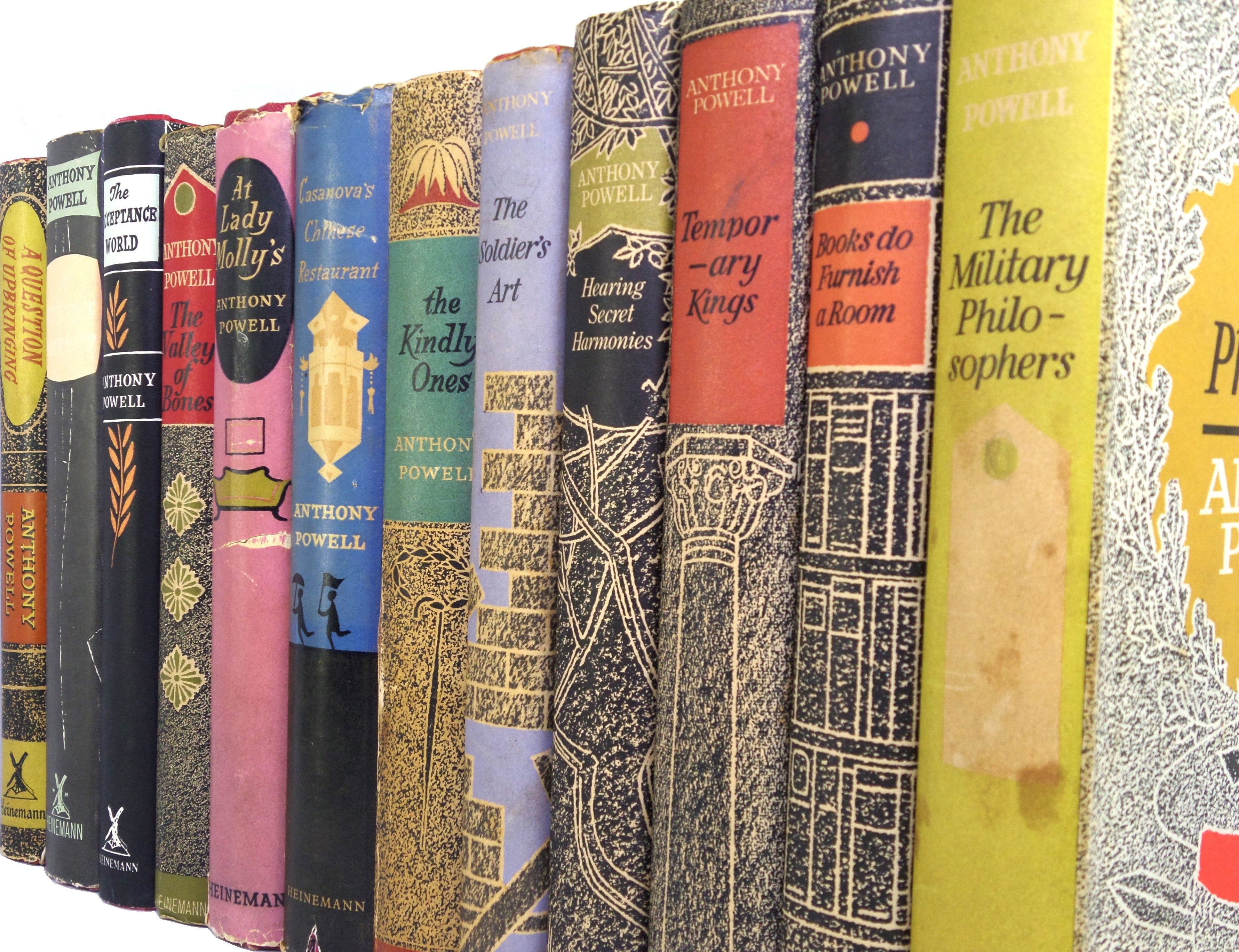 A DANCE TO THE MUSIC OF TIME, COMPLETE 12 VOLUME SET BY ANTHONY POWELL 1957-1977