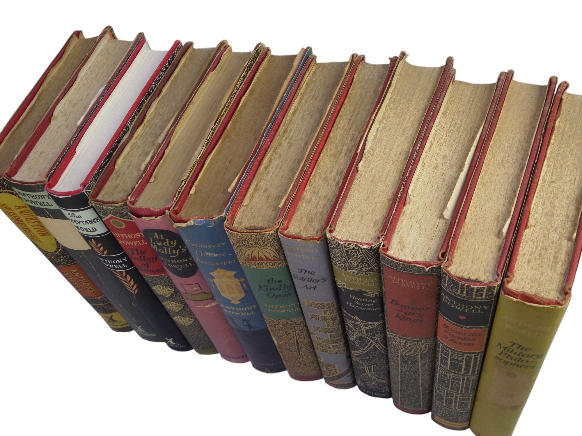A DANCE TO THE MUSIC OF TIME, COMPLETE 12 VOLUME SET BY ANTHONY POWELL 1957-1977