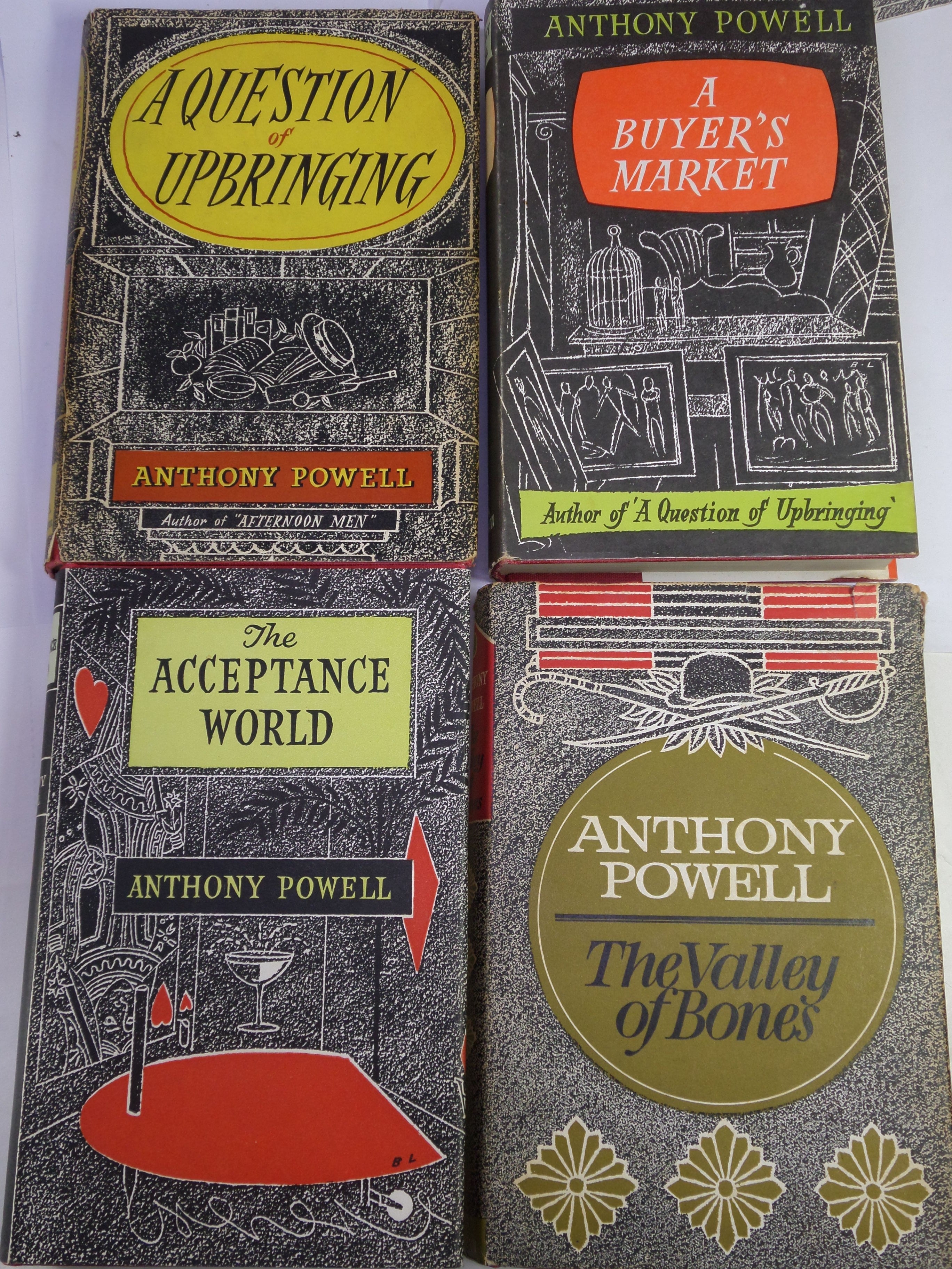 A DANCE TO THE MUSIC OF TIME, COMPLETE 12 VOLUME SET BY ANTHONY POWELL 1957-1977