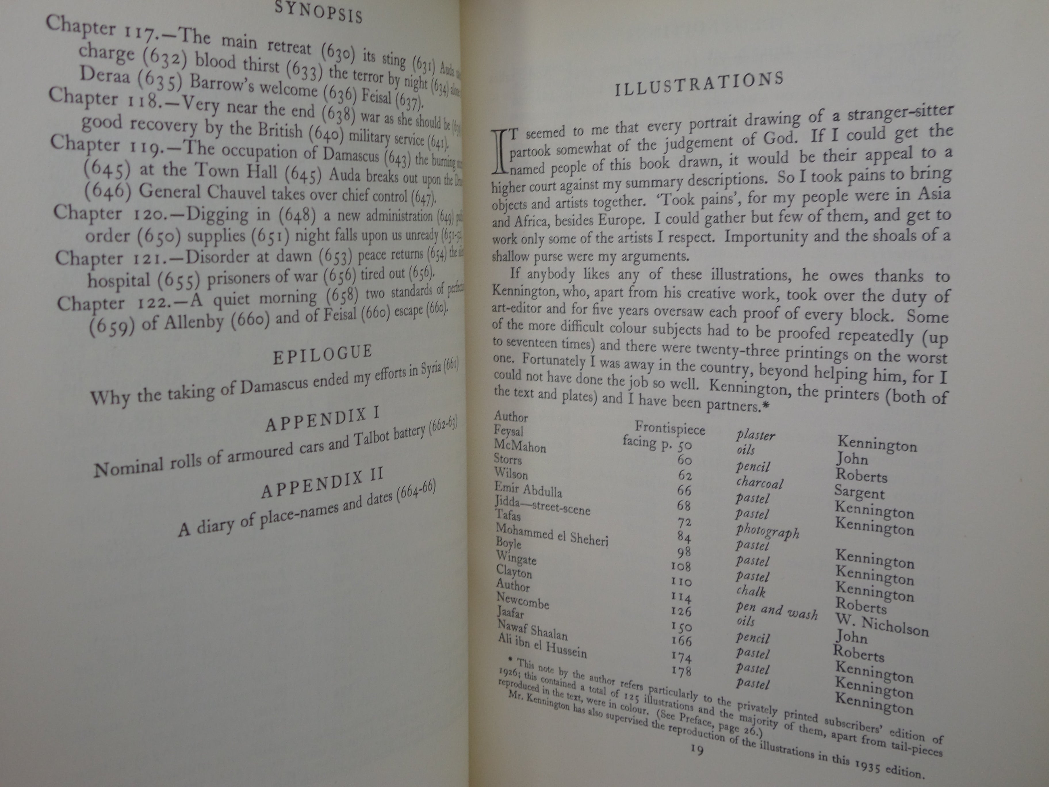 SEVEN PILLARS OF WISDOM BY T.E. LAWRENCE 1936 BOUND BY ZAEHNSDORF