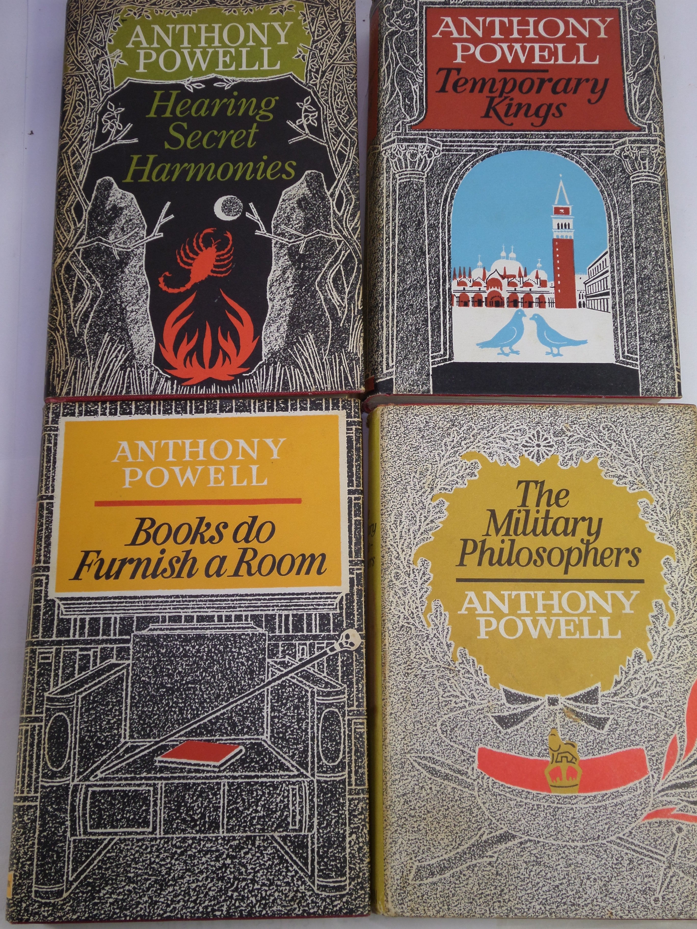 A DANCE TO THE MUSIC OF TIME, COMPLETE 12 VOLUME SET BY ANTHONY POWELL 1957-1977