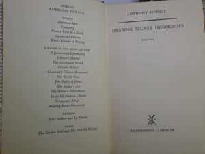 A DANCE TO THE MUSIC OF TIME, COMPLETE 12 VOLUME SET BY ANTHONY POWELL 1957-1977