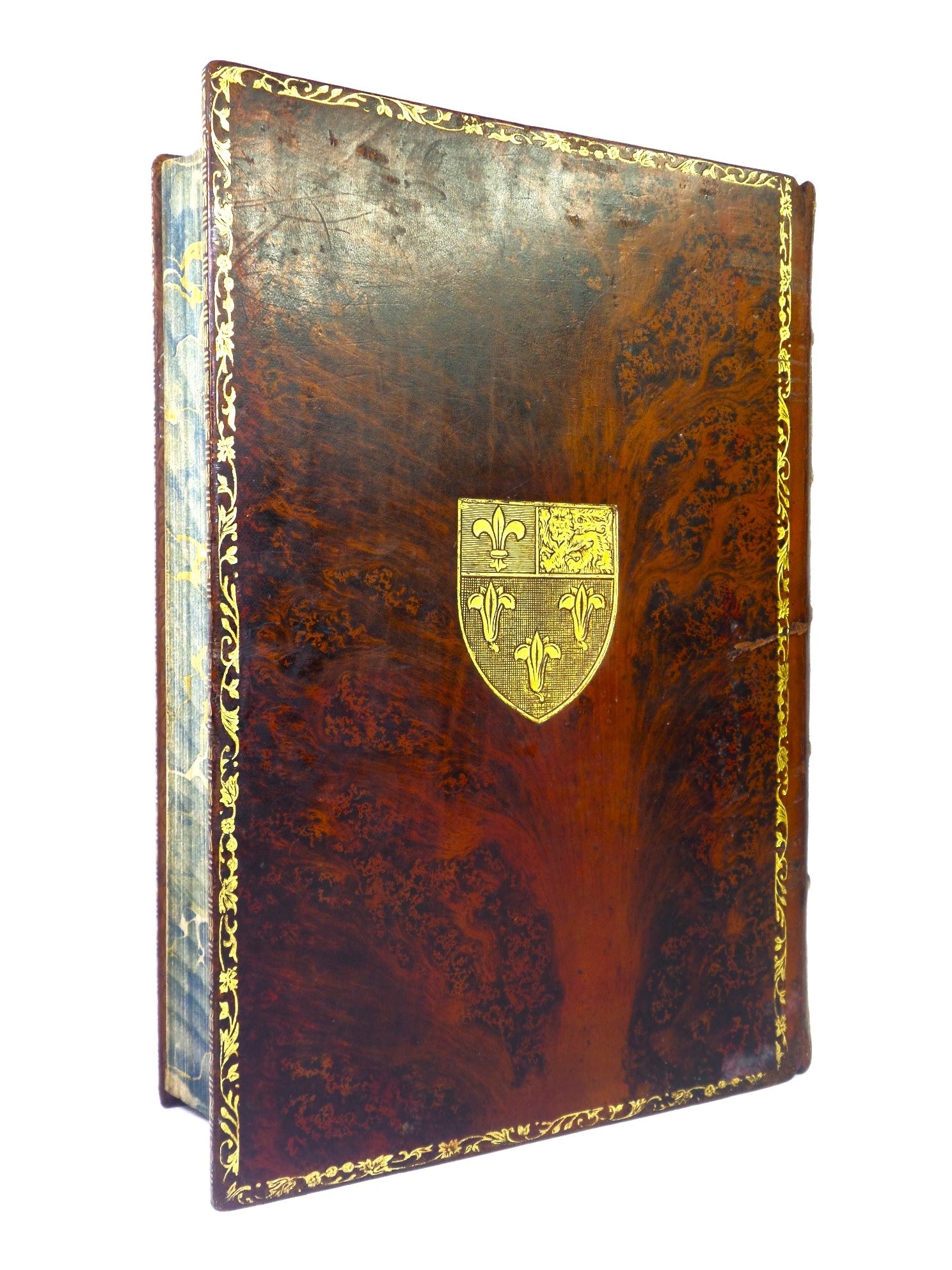 FRANCE: THE NATION AND ITS DEVELOPMENT BY WILLIAM HENRY HUDSON 1917 FINE TREE CALF BINDING