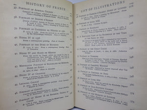 FRANCE: THE NATION AND ITS DEVELOPMENT BY WILLIAM HENRY HUDSON 1917 FINE TREE CALF BINDING