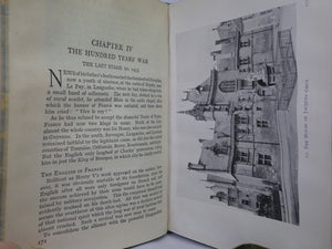 FRANCE: THE NATION AND ITS DEVELOPMENT BY WILLIAM HENRY HUDSON 1917 FINE TREE CALF BINDING