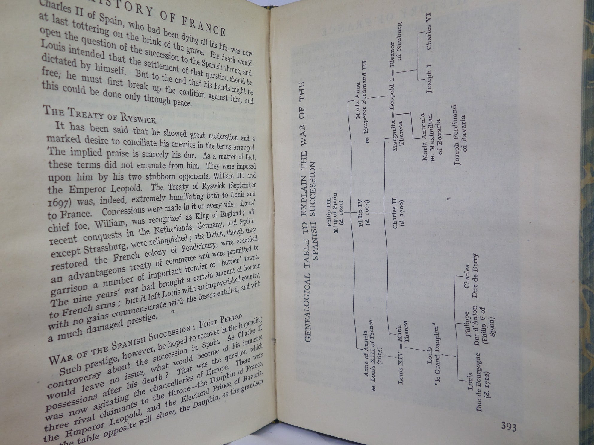 FRANCE: THE NATION AND ITS DEVELOPMENT BY WILLIAM HENRY HUDSON 1917 FINE TREE CALF BINDING