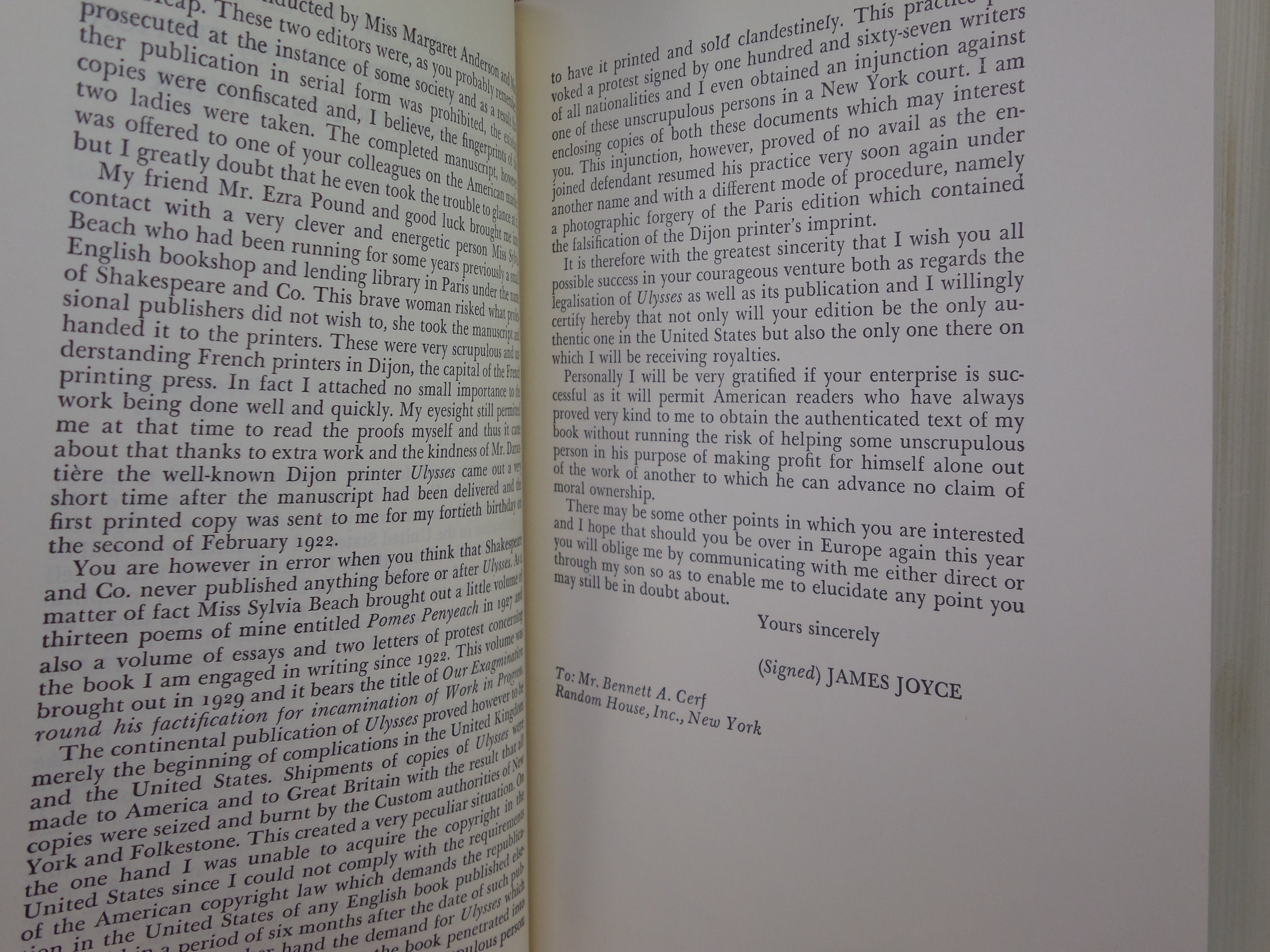 ULYSSES BY JAMES JOYCE 1961 FINE LEATHER BINDING