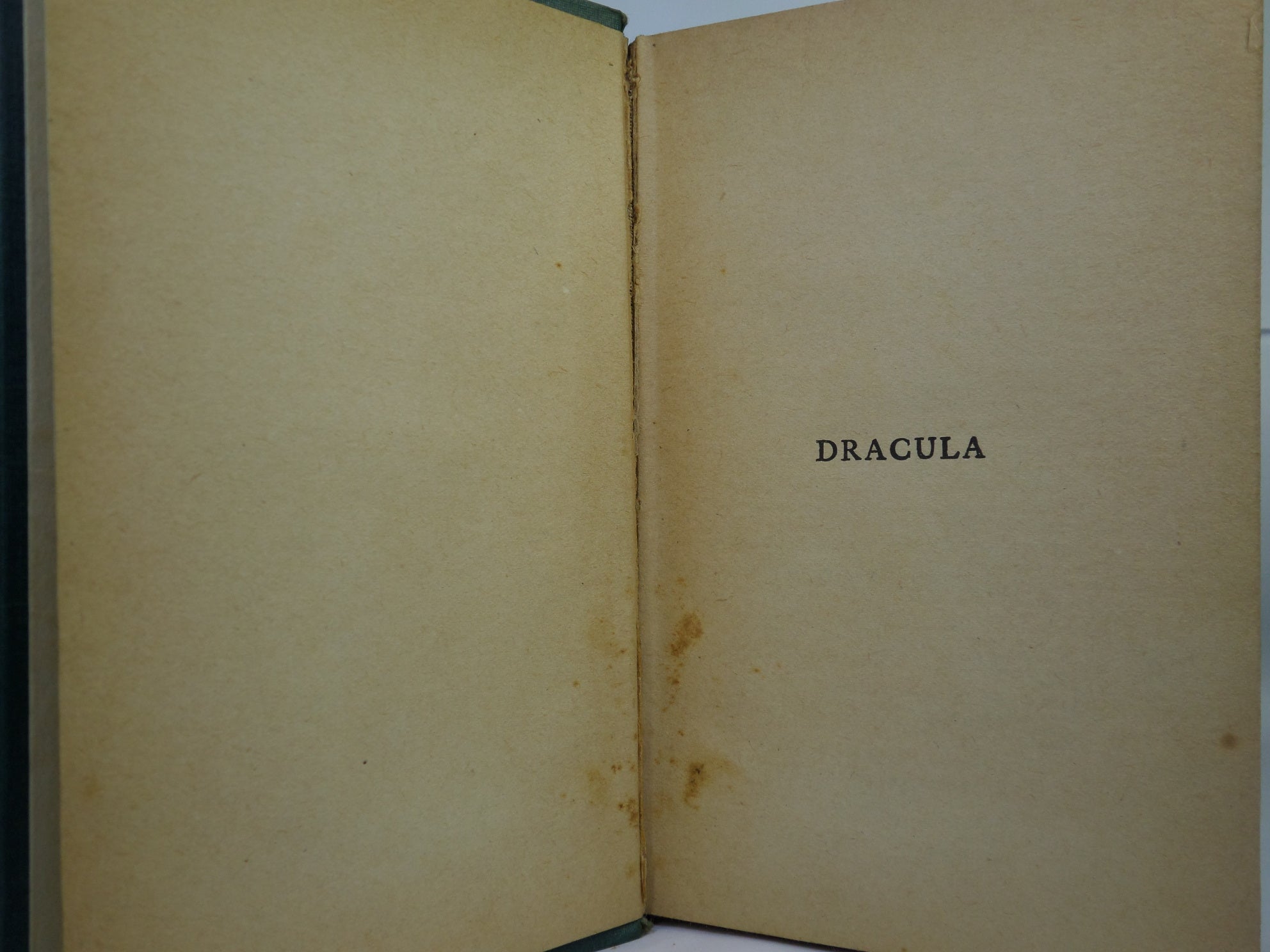 DRACULA BY BRAM STOKER 1927 SIXTEENTH EDITION