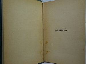 DRACULA BY BRAM STOKER 1927 SIXTEENTH EDITION