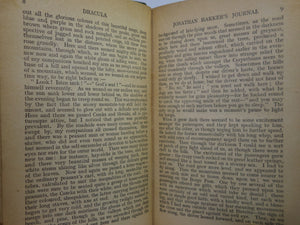 DRACULA BY BRAM STOKER 1927 SIXTEENTH EDITION