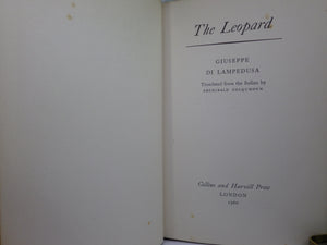 THE LEOPARD BY GIUSEPPE DI LAMPEDUSA 1960 FIRST EDITION