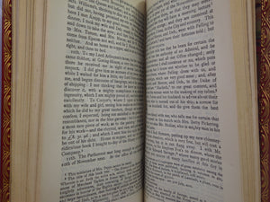 THE DIARY OF SAMUEL PEPYS CA. 1930 FINELY BOUND IN TWO VOLUMES BY BAYNTUN RIVIERE