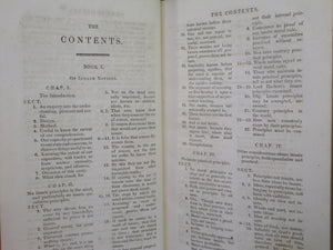 AN ESSAY CONCERNING HUMAN UNDERSTANDING BY JOHN LOCKE 1817 LEATHER BOUND