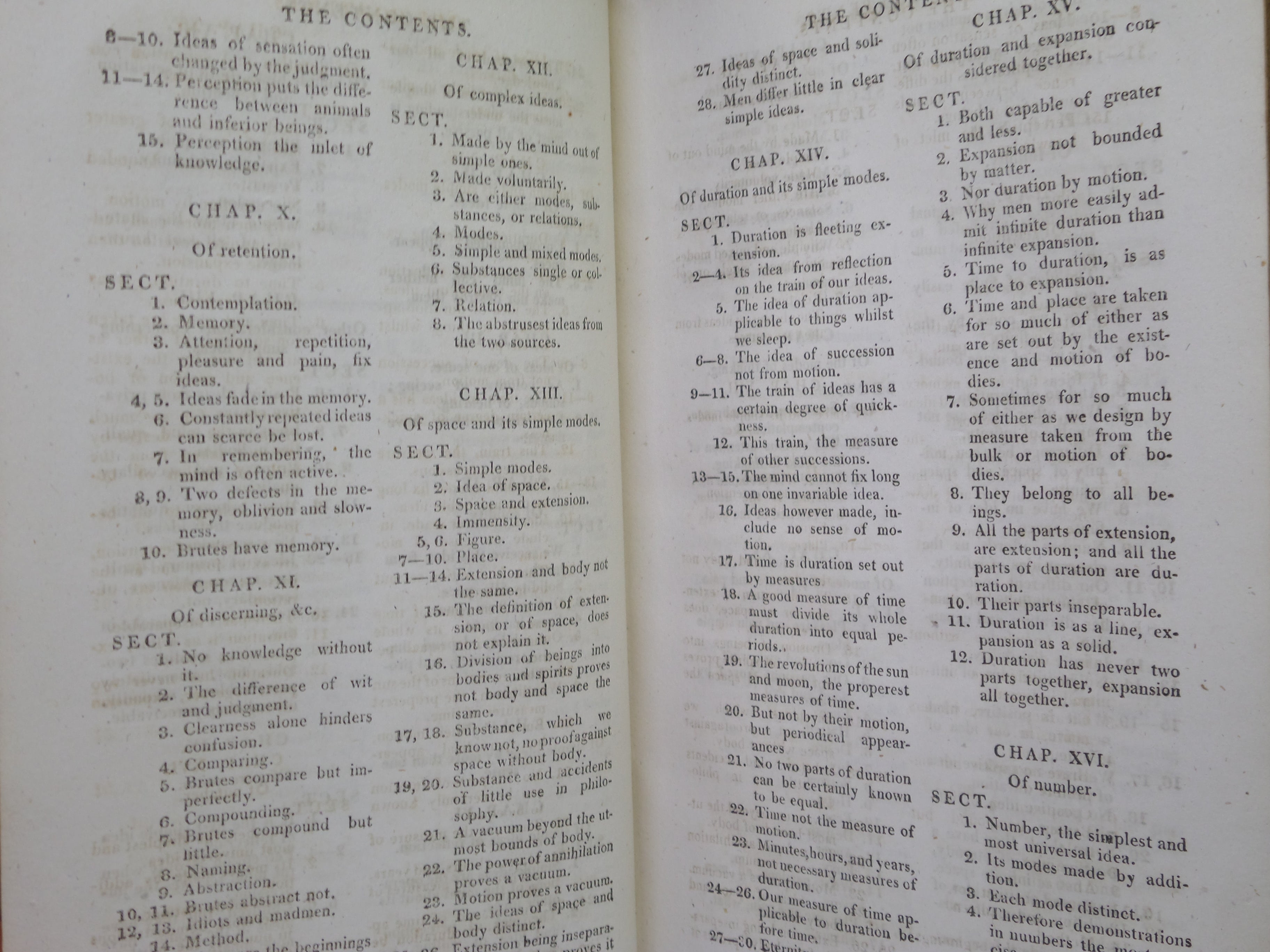 AN ESSAY CONCERNING HUMAN UNDERSTANDING BY JOHN LOCKE 1817 LEATHER BOUND