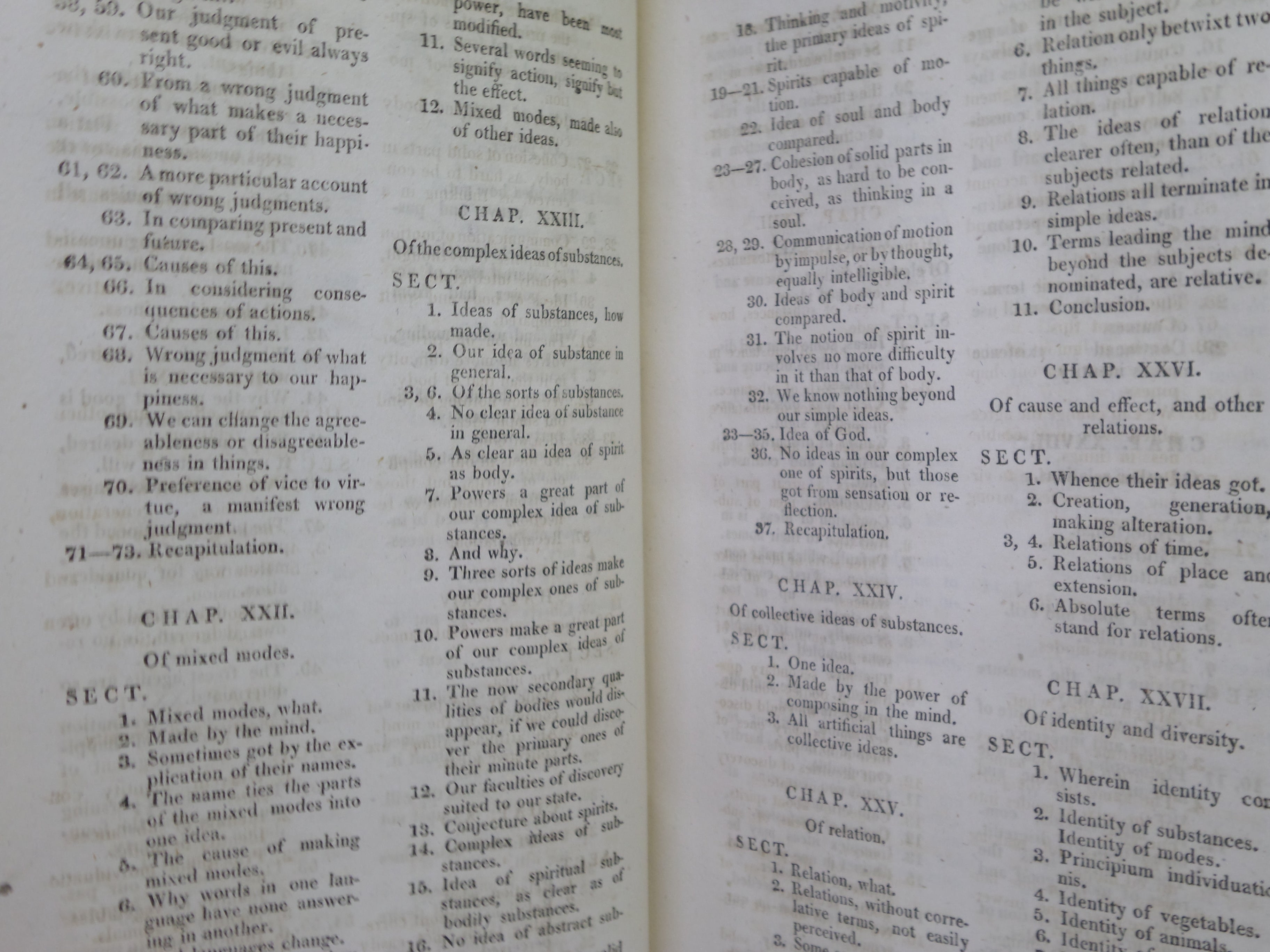 AN ESSAY CONCERNING HUMAN UNDERSTANDING BY JOHN LOCKE 1817 LEATHER BOUND