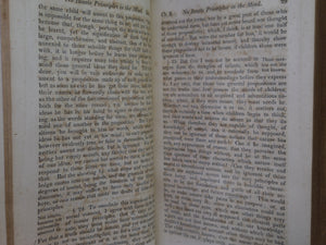 AN ESSAY CONCERNING HUMAN UNDERSTANDING BY JOHN LOCKE 1817 LEATHER BOUND