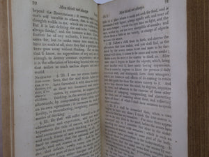 AN ESSAY CONCERNING HUMAN UNDERSTANDING BY JOHN LOCKE 1817 LEATHER BOUND