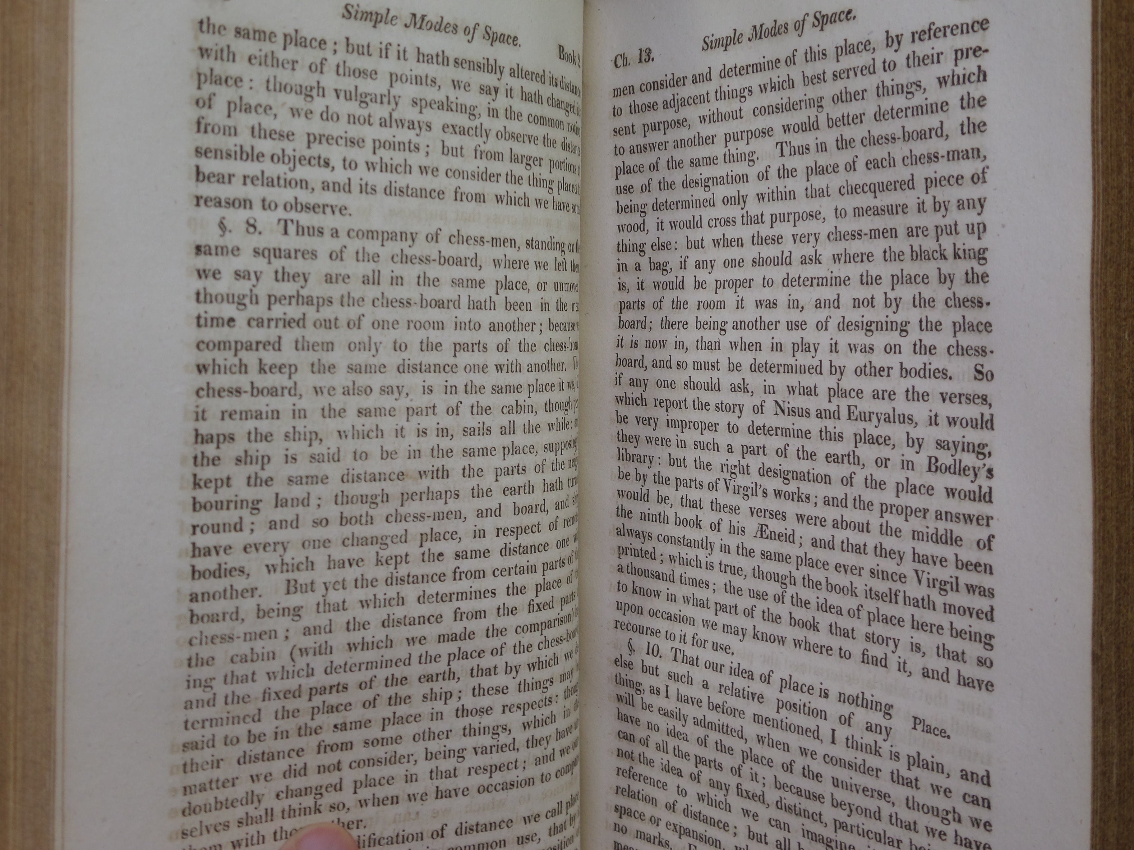 AN ESSAY CONCERNING HUMAN UNDERSTANDING BY JOHN LOCKE 1817 LEATHER BOUND