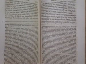 AN ESSAY CONCERNING HUMAN UNDERSTANDING BY JOHN LOCKE 1817 LEATHER BOUND