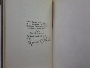 LANCELOT & ELAINE BY ALFRED LORD TENNYSON CA.1890 SIGNED & ILLUSTRATED BY REGINALD L. KNOWLES