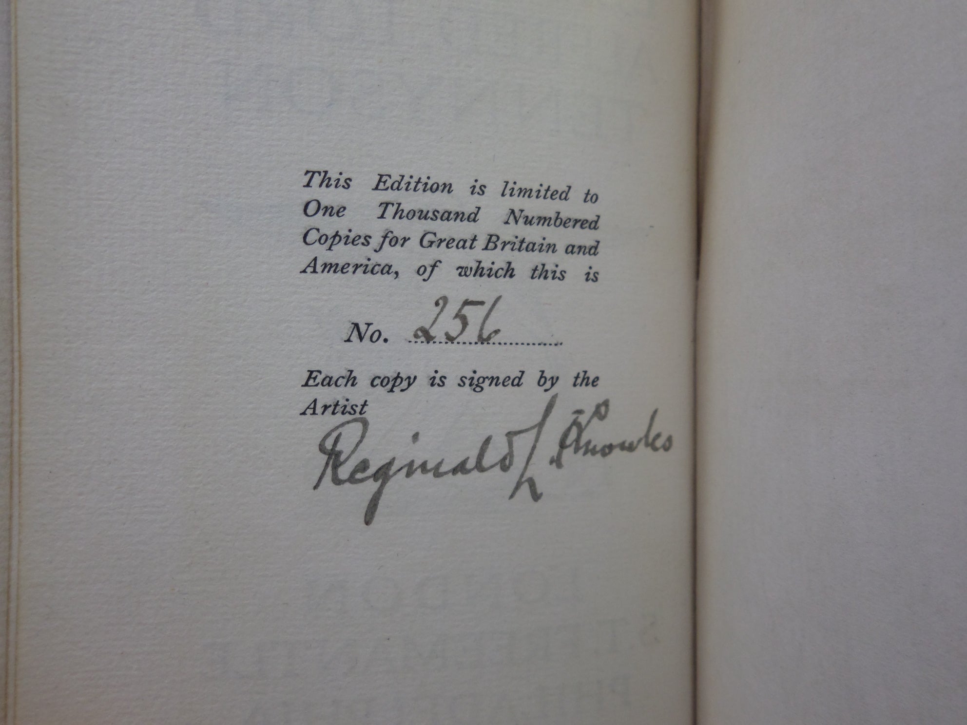 LANCELOT & ELAINE BY ALFRED LORD TENNYSON CA.1890 SIGNED & ILLUSTRATED BY REGINALD L. KNOWLES