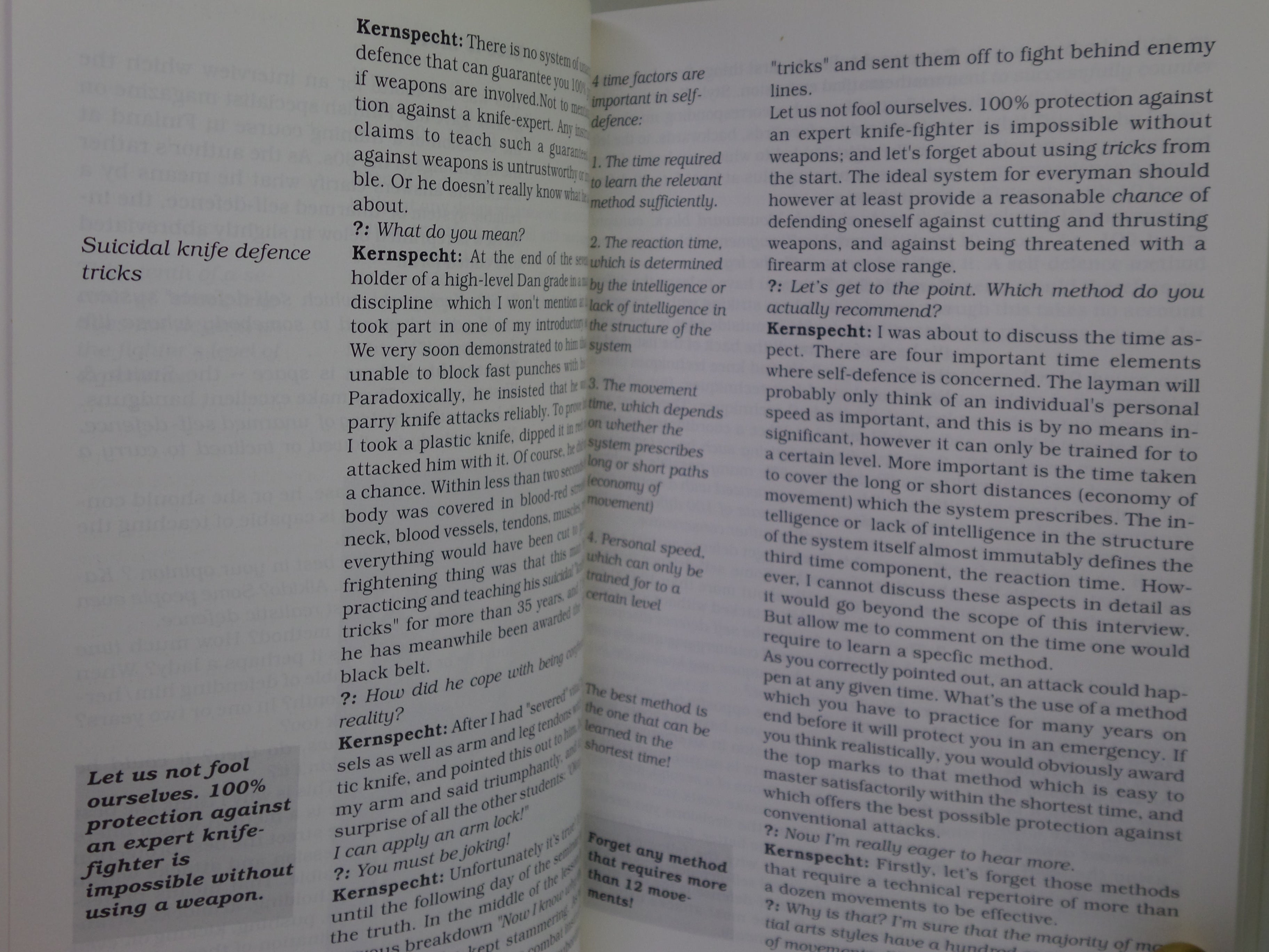 ON SINGLE COMBAT BY KEITH R. KERNSPECHT 1998