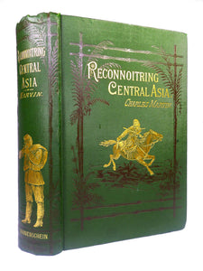 RECONNOITRING CENTRAL ASIA BY CHARLES MARVIN 1885 SECOND EDITION