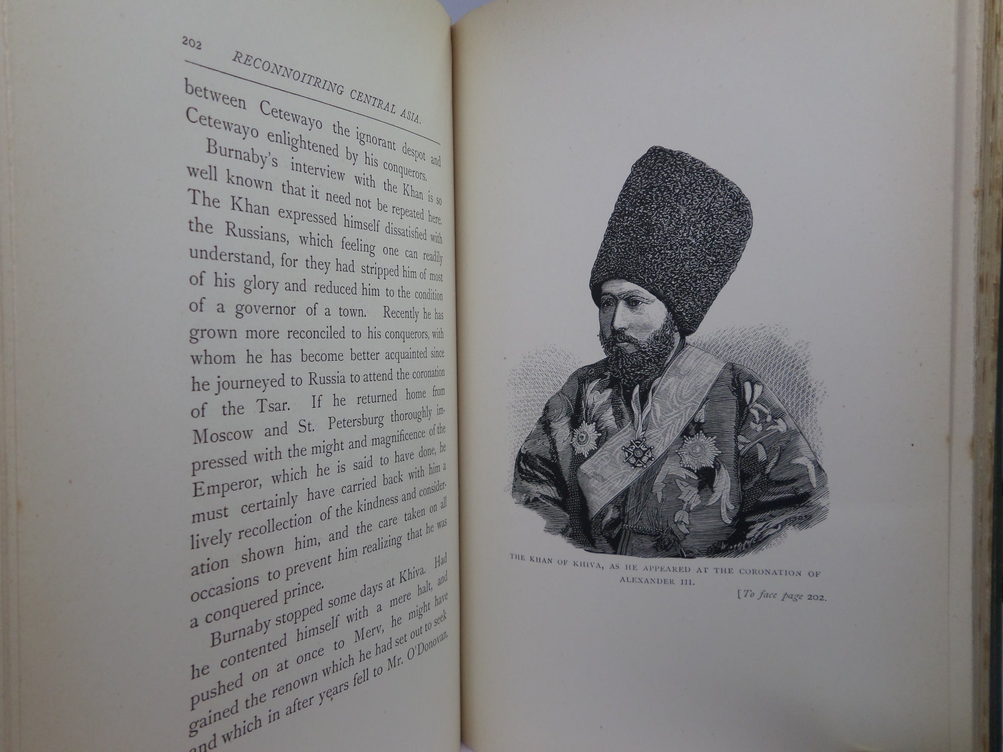 RECONNOITRING CENTRAL ASIA BY CHARLES MARVIN 1885 SECOND EDITION