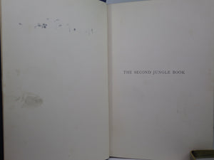 THE SECOND JUNGLE BOOK BY RUDYARD KIPLING 1895 FIRST EDITION