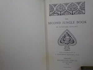 THE SECOND JUNGLE BOOK BY RUDYARD KIPLING 1895 FIRST EDITION