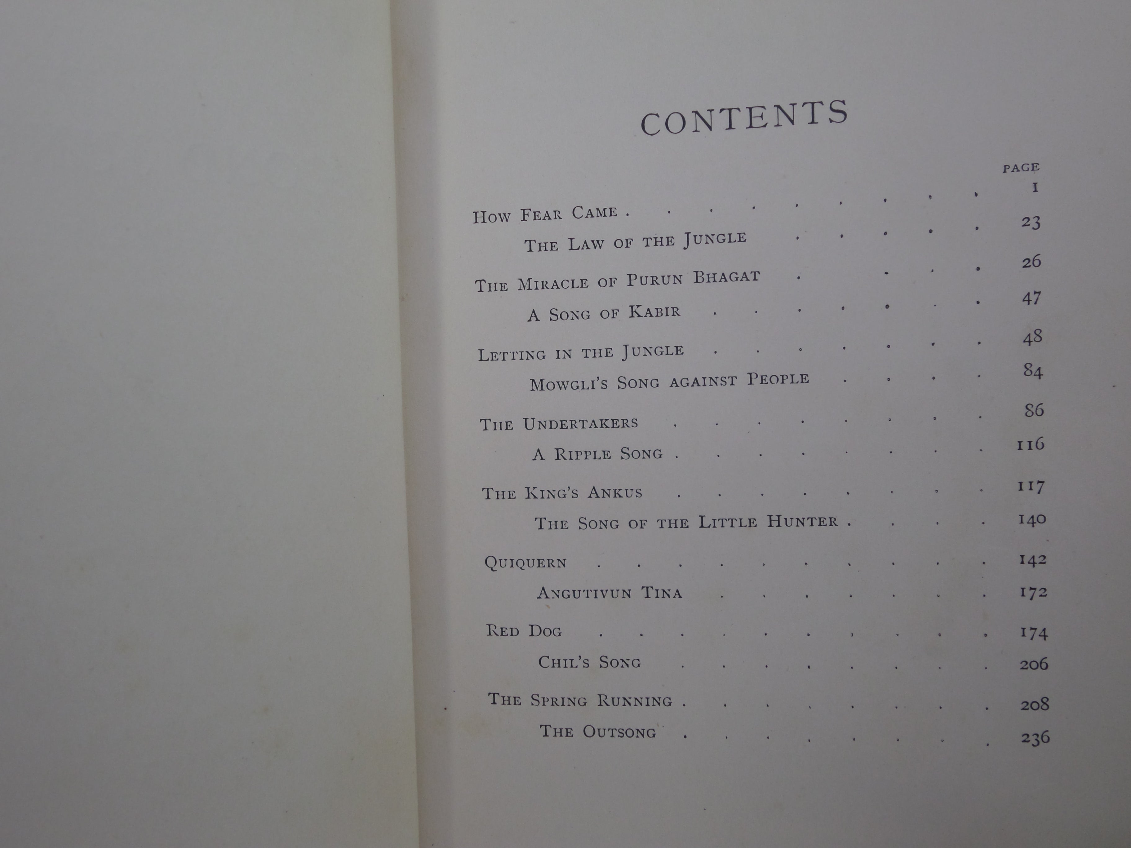 THE SECOND JUNGLE BOOK BY RUDYARD KIPLING 1895 FIRST EDITION