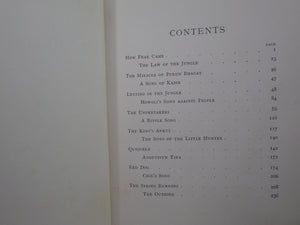 THE SECOND JUNGLE BOOK BY RUDYARD KIPLING 1895 FIRST EDITION