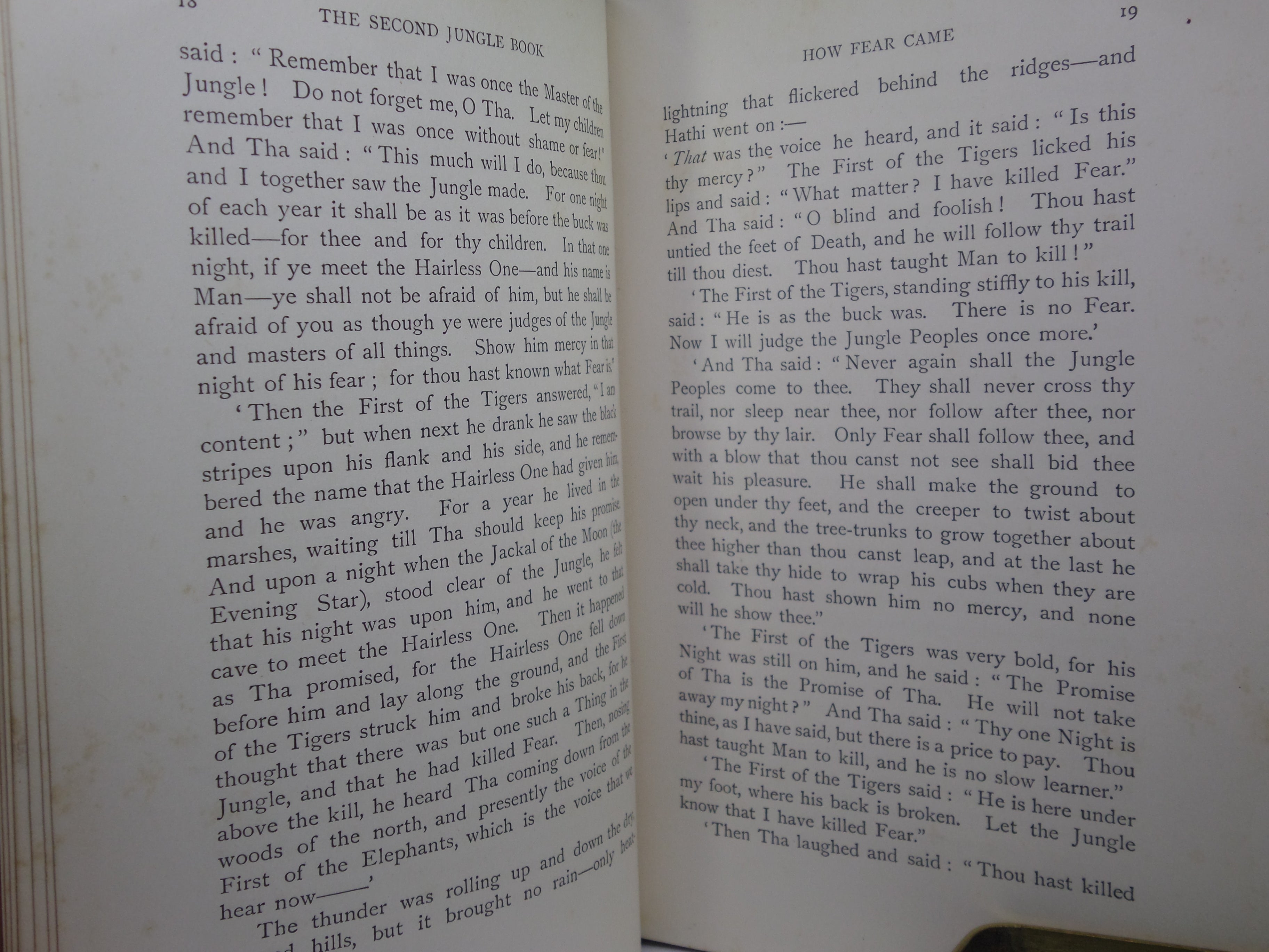 THE SECOND JUNGLE BOOK BY RUDYARD KIPLING 1895 FIRST EDITION