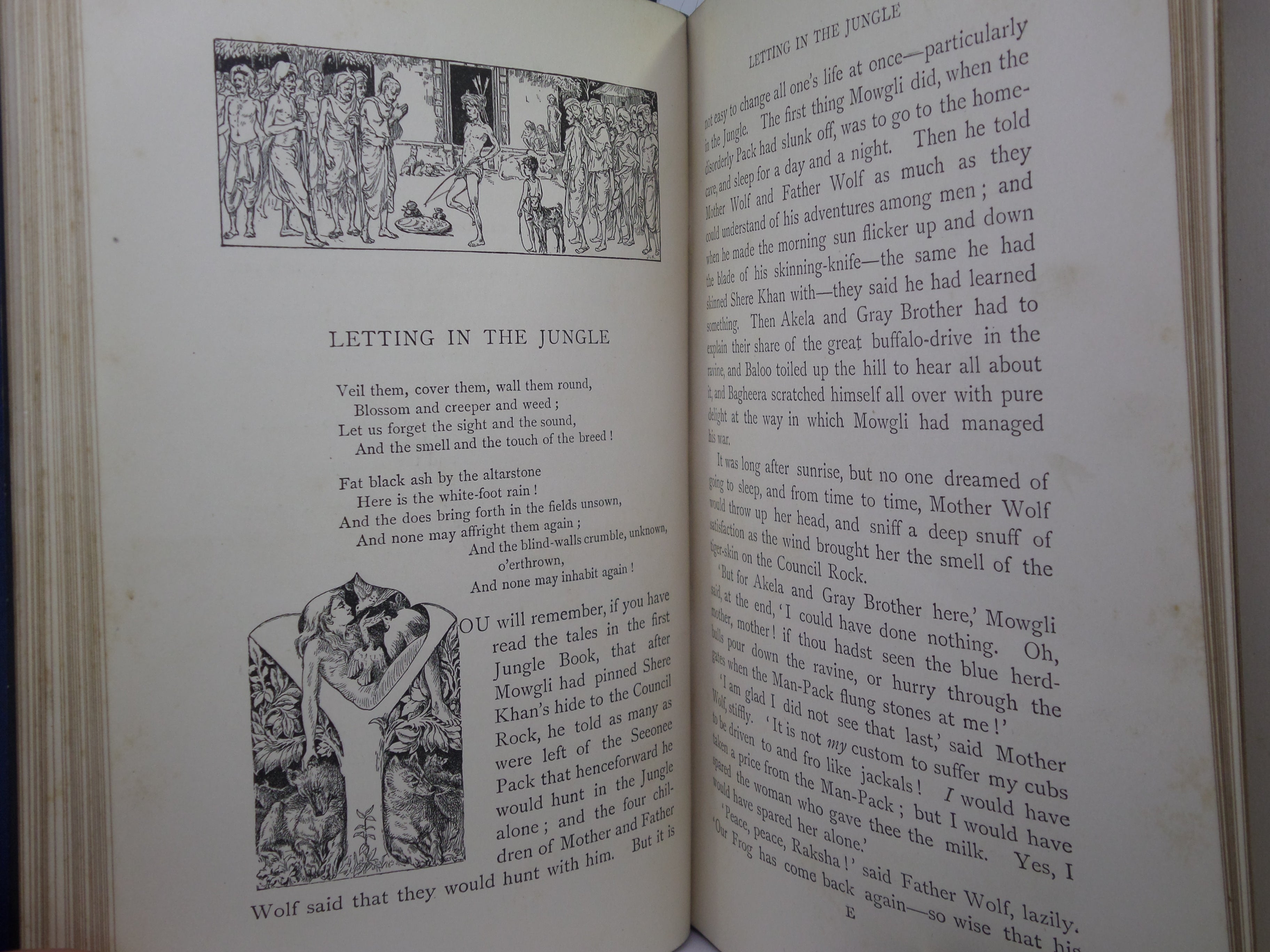 THE SECOND JUNGLE BOOK BY RUDYARD KIPLING 1895 FIRST EDITION