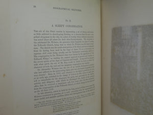 A SERIES OF ORIGINAL PORTRAITS AND CARICATURE ETCHINGS BY JOHN KAY 1877