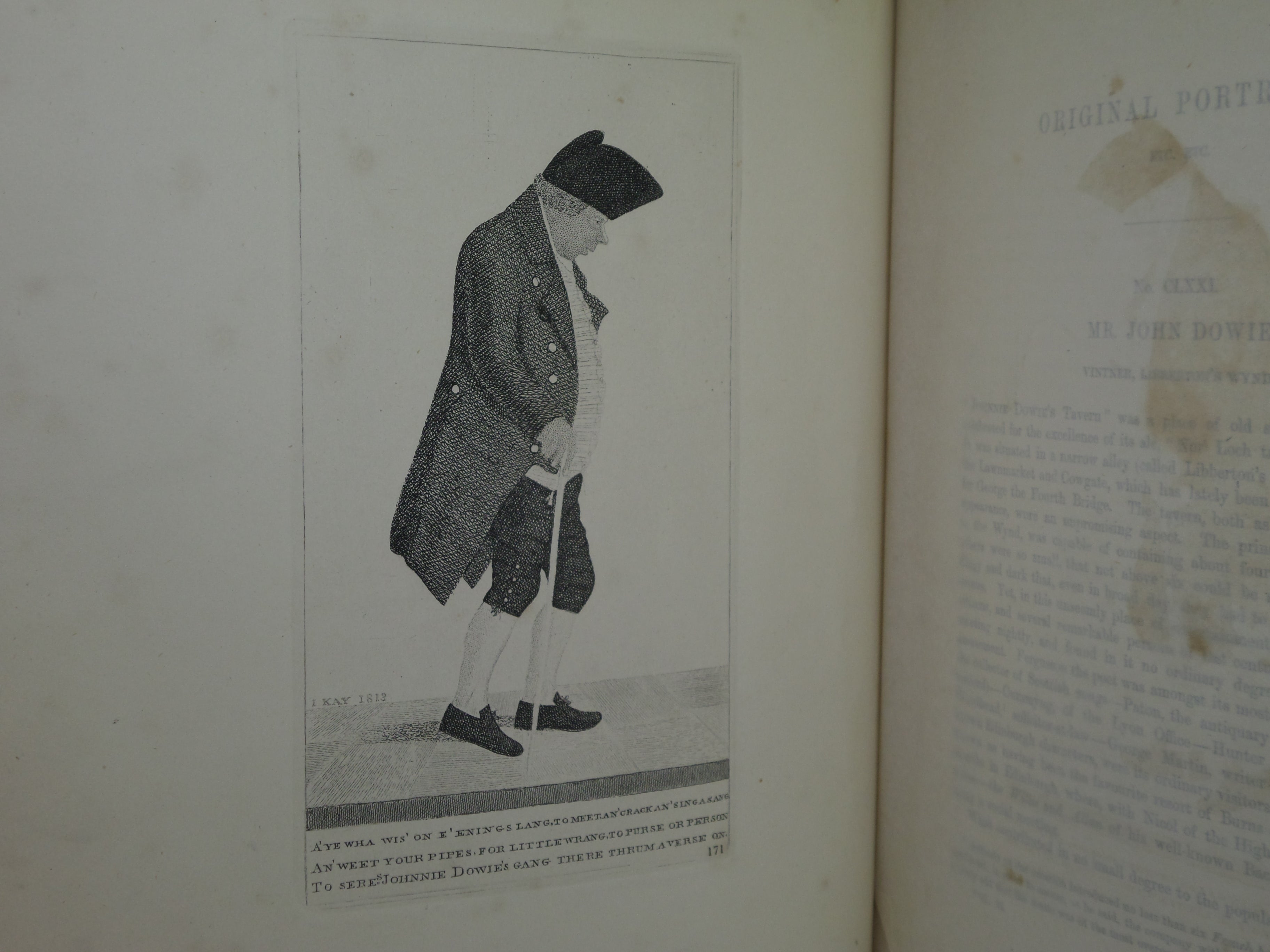 A SERIES OF ORIGINAL PORTRAITS AND CARICATURE ETCHINGS BY JOHN KAY 1877