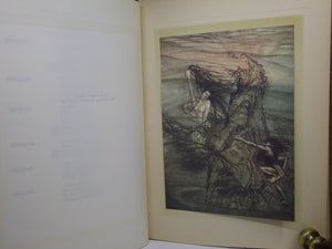 THE RHINEGOLD & THE VALKYRIE - SIEGFRIED & THE TWILIGHT OF THE GODS 1910-1911 ARTHUR RACKHAM FIRST EDITIONS