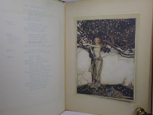 THE RHINEGOLD & THE VALKYRIE - SIEGFRIED & THE TWILIGHT OF THE GODS 1910-1911 ARTHUR RACKHAM FIRST EDITIONS