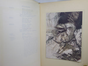 THE RHINEGOLD & THE VALKYRIE - SIEGFRIED & THE TWILIGHT OF THE GODS 1910-1911 ARTHUR RACKHAM FIRST EDITIONS