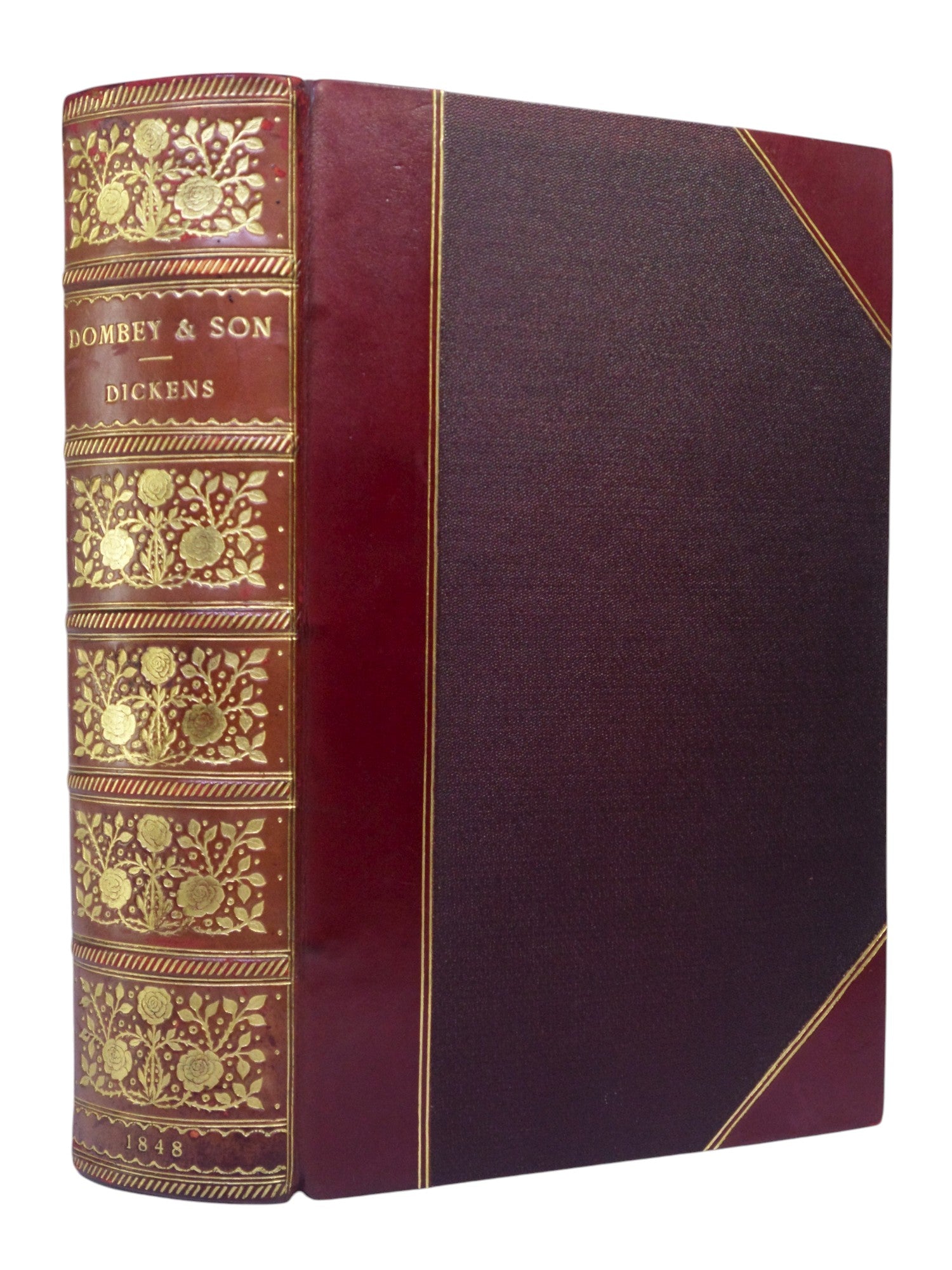 DOMBEY AND SON BY CHARLES DICKENS 1848 FIRST EDITION EXTRA ILLUSTRATED