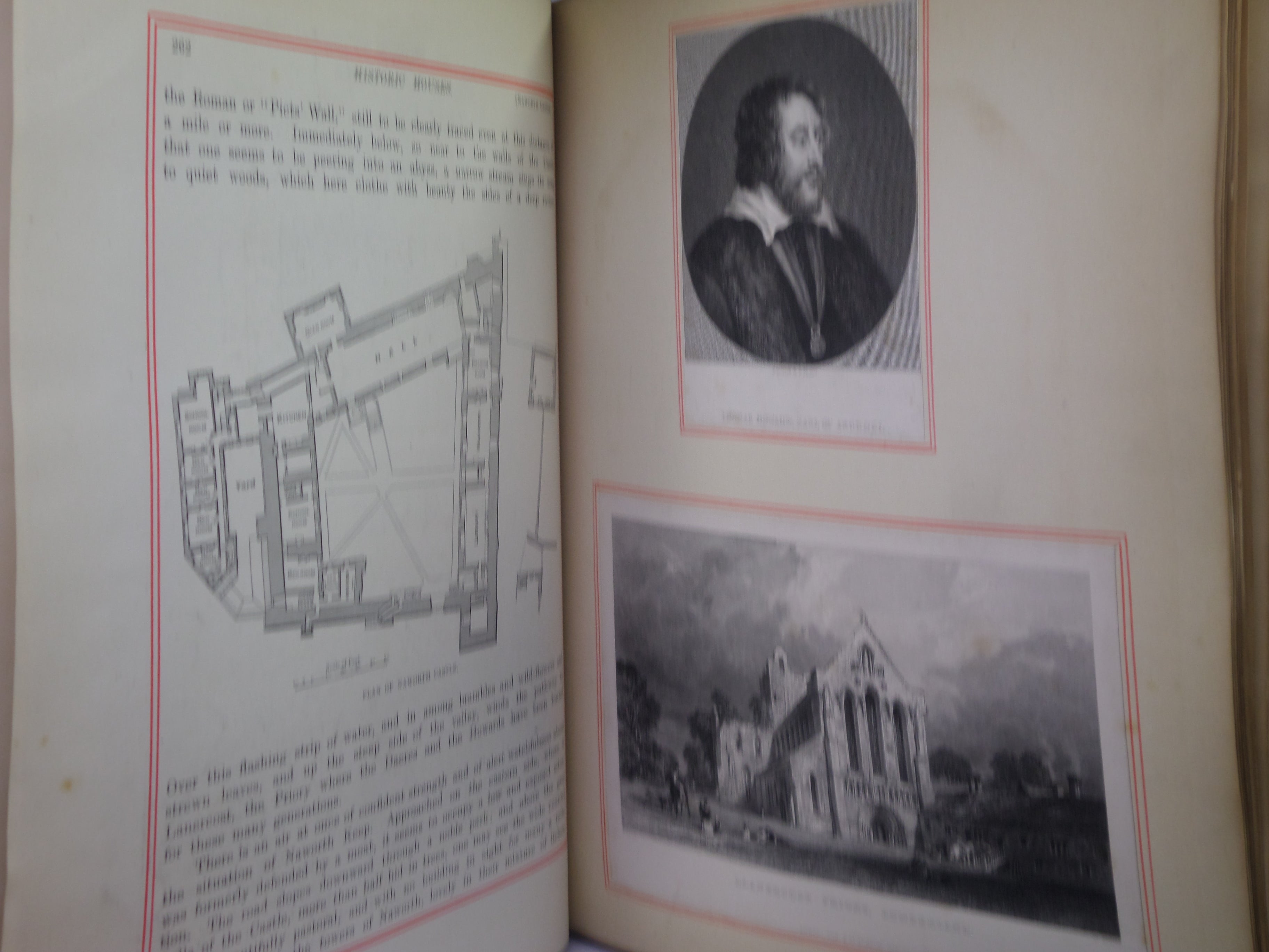 THE HOWARDS OF NORFOLK AND NAWORTH CASTLE CUMBERLAND - RARE SCRAPBOOK