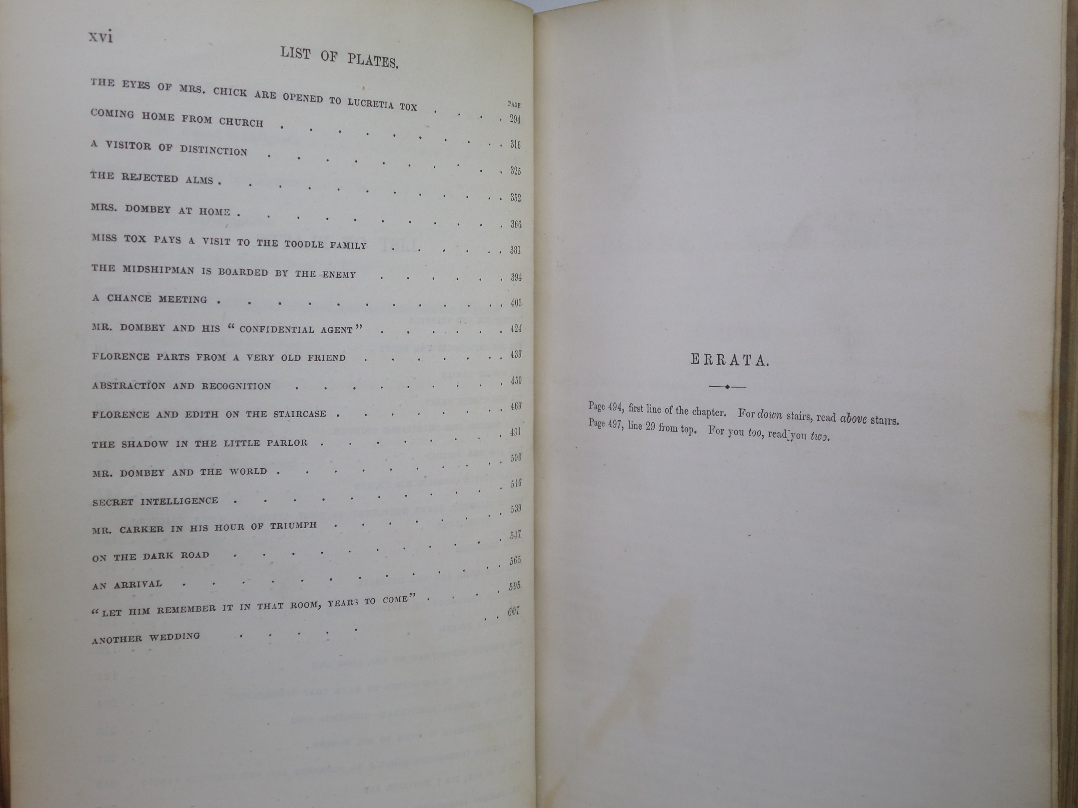 DOMBEY AND SON BY CHARLES DICKENS 1848 FIRST EDITION EXTRA ILLUSTRATED